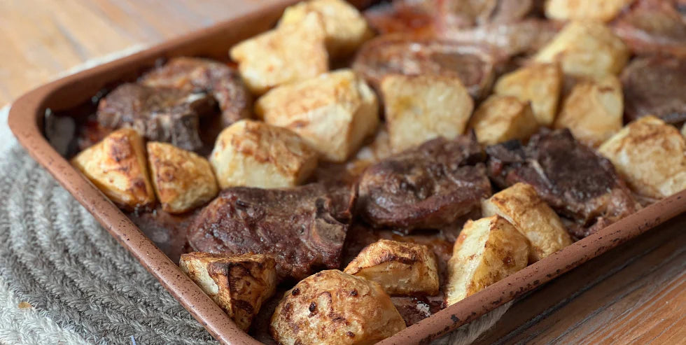 Lamb Chops & Celeriac Roasties - Purition UK