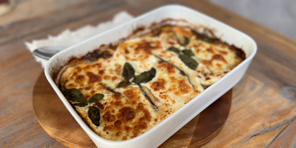 Low-carb and keto vegetarian lasagna - Purition UK