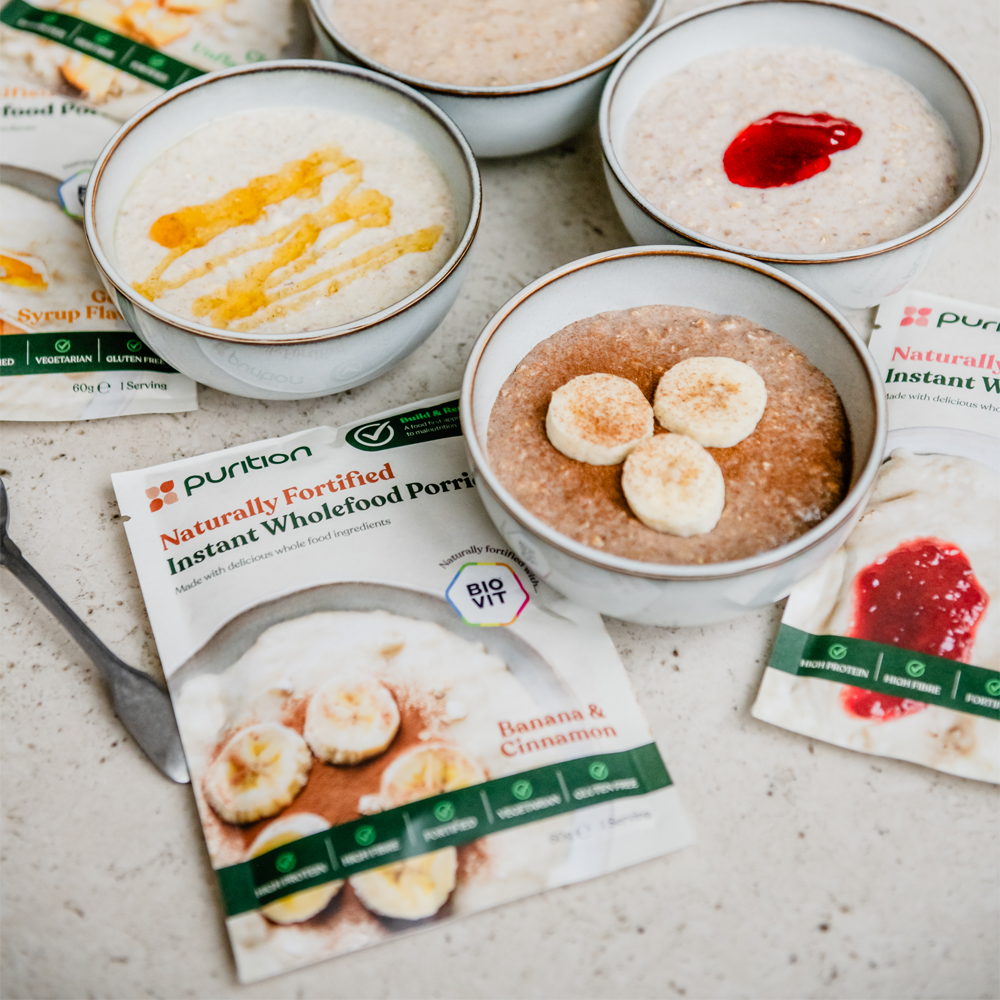 High Energy Fortified Instant Wholefood Porridge